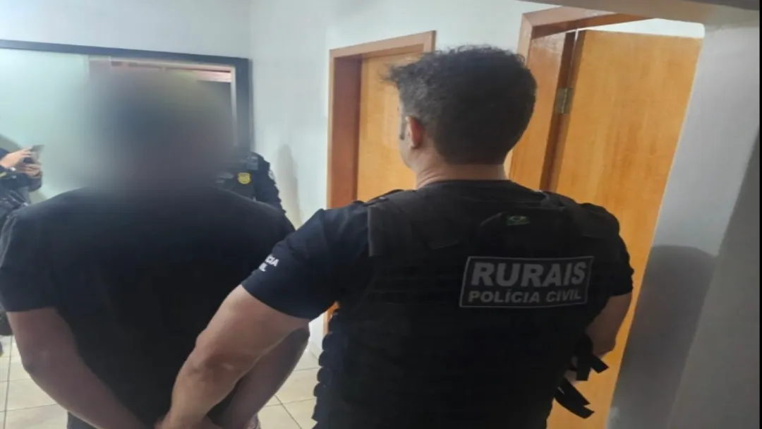 PCGO prende suspeito de estupro, cárcere privado e roubo em fazenda de Goiás