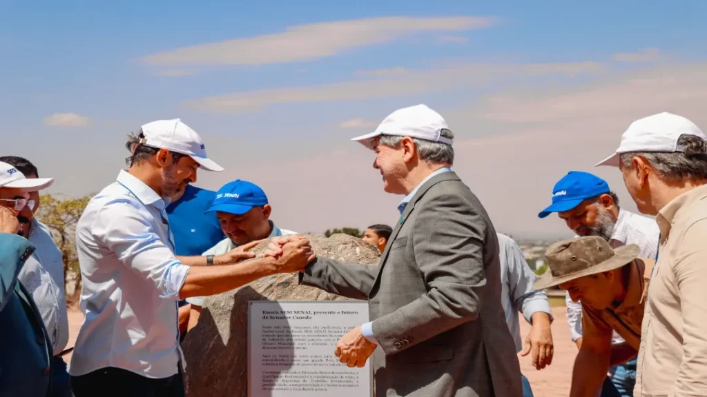 FIEG inicia obras da nova escola SESI/SENAI em Senador Canedo