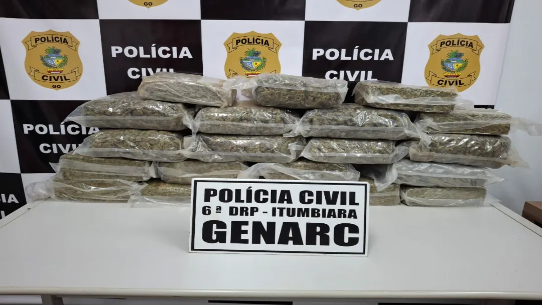 PCGO Apreende Carga de "Supermaconha" em Itumbiara