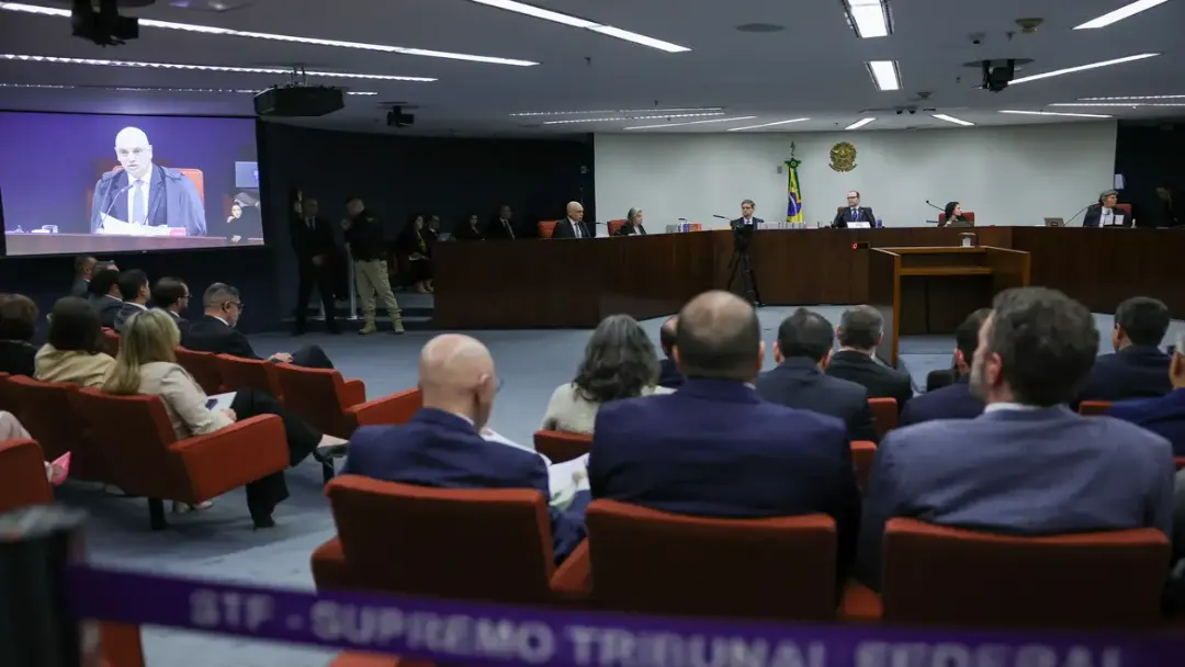 STF: apenas um réu comparece ao primeiro dia de julgamento da trama golpista