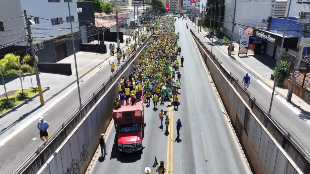 Goiânia registra manifestações no Dia da Independência