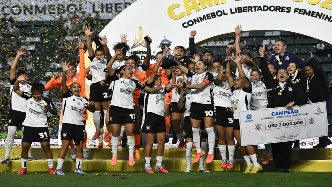 Corinthians conquista a Libertadores Feminina pela 6ª vez