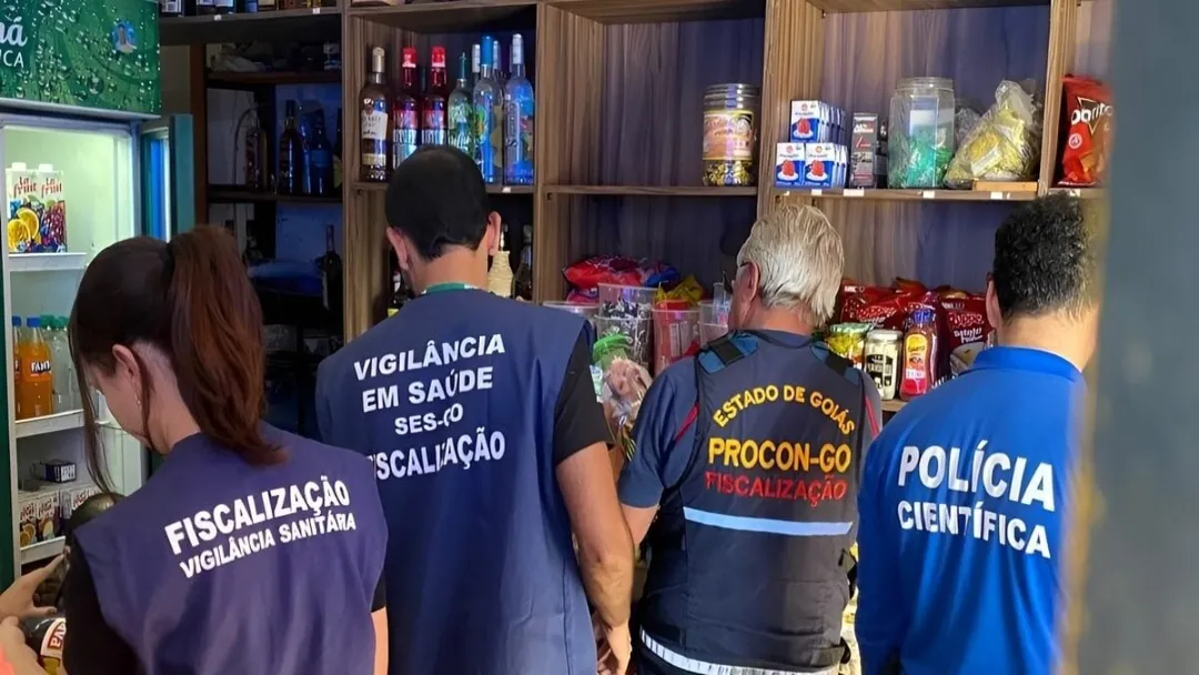 Metanol: 7,5 mil bebidas apreendidas em fiscalização GO