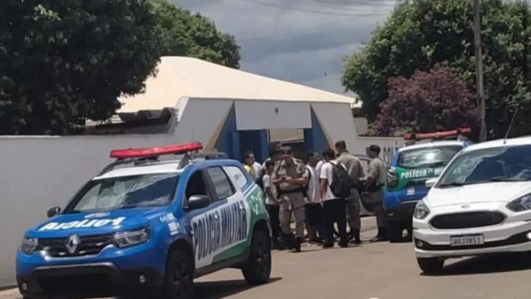 Aluno é esfaqueado em escola de Morrinhos; agressor apreendido