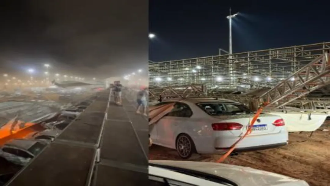 Temporal derruba estrutura de autódromo da Stock Car em MT