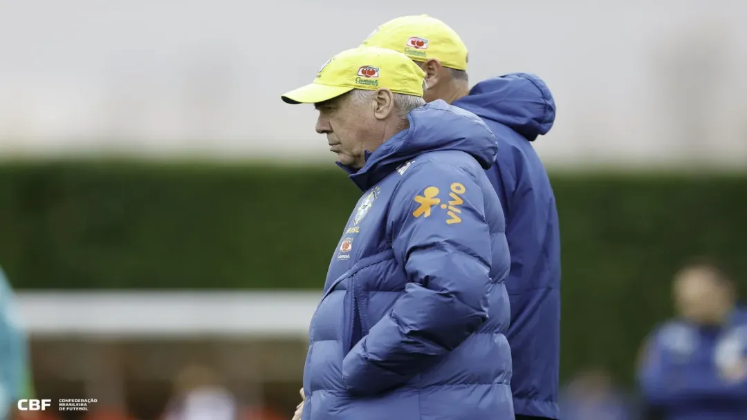 Brasil x Senegal: Ancelotti repete 4-2-4; veja escalação