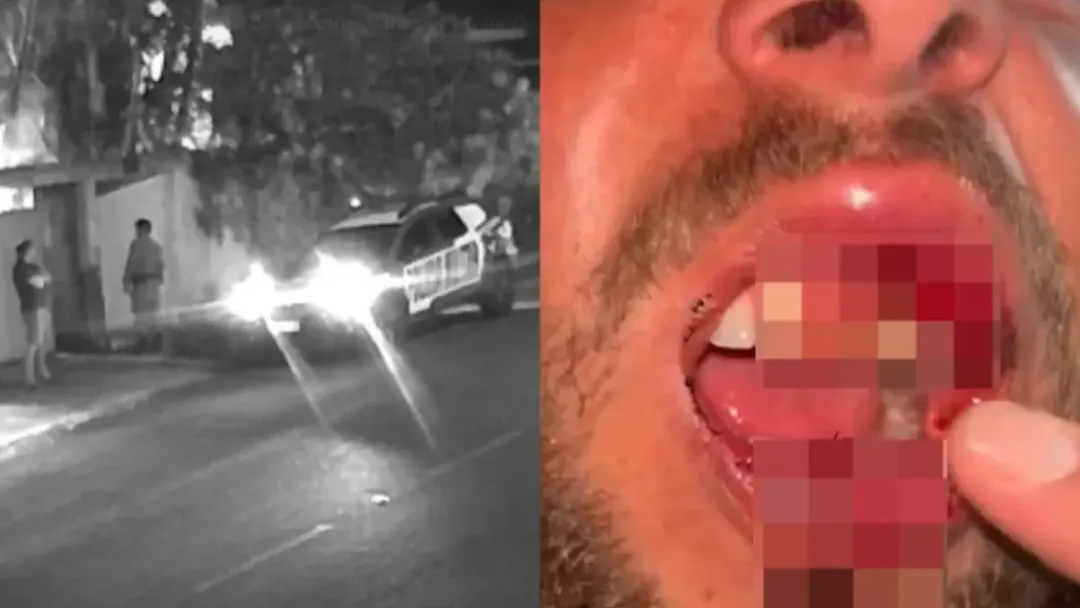 Homem é agredido por PMs após discussão política, em Goiás
