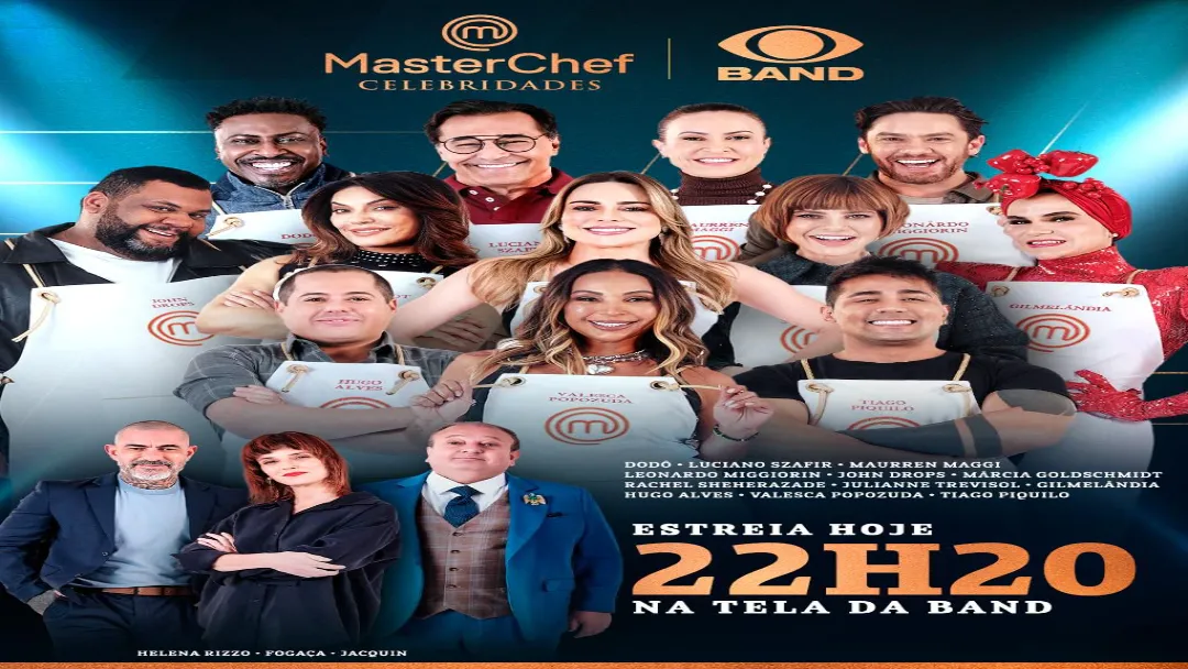 MasterChef Celebridades estreia hoje: onde e como assistir