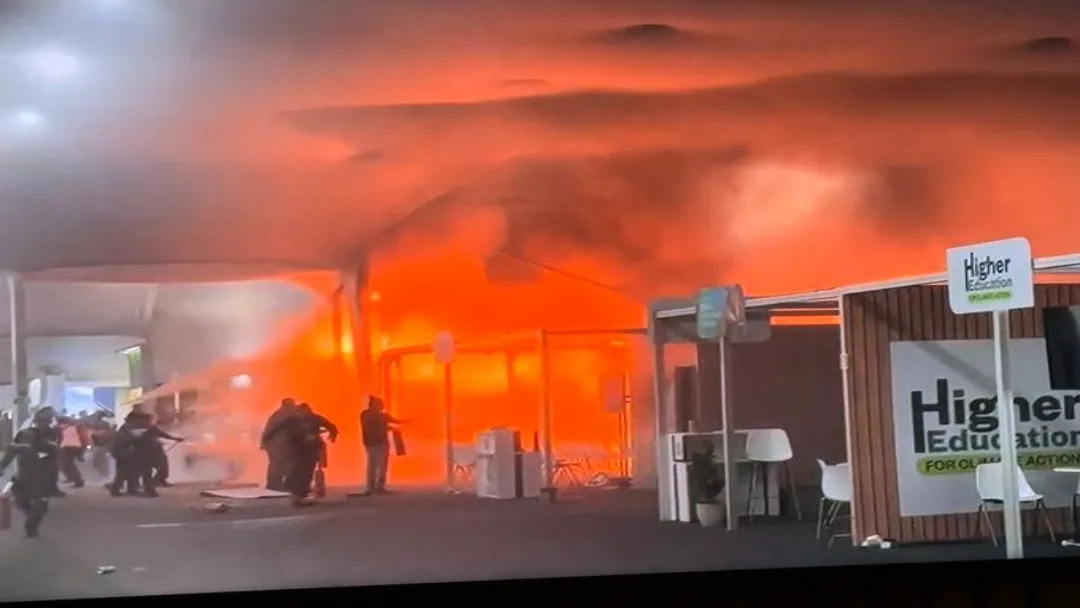 Incêndio Para Trabalhos da COP30; Pavilhão Atingido