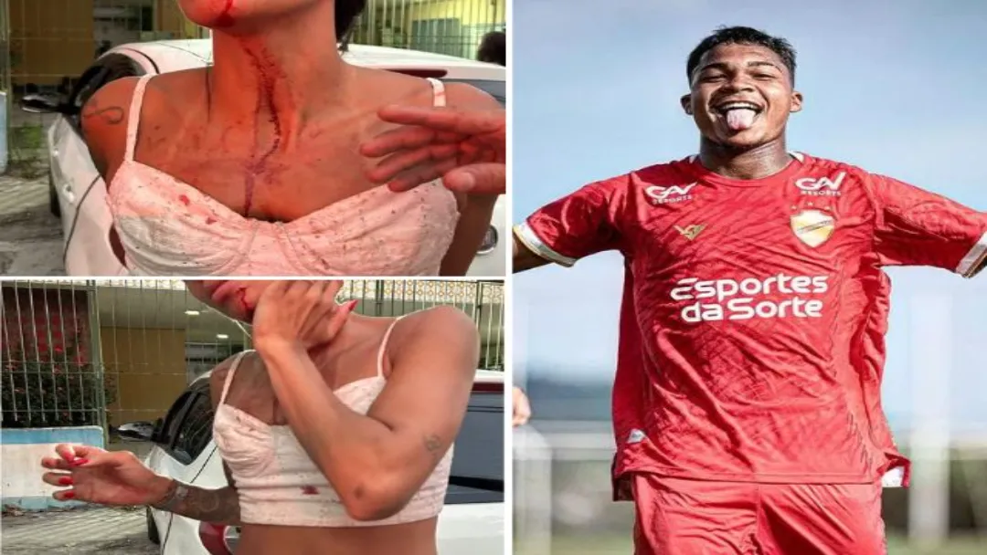 Atacante Gustavo Pajé, do Vila Nova, é acusado de agredir mulher no RJ