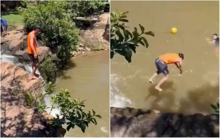 Colombiano de 20 anos morre afogado em cachoeira de Aragoiânia