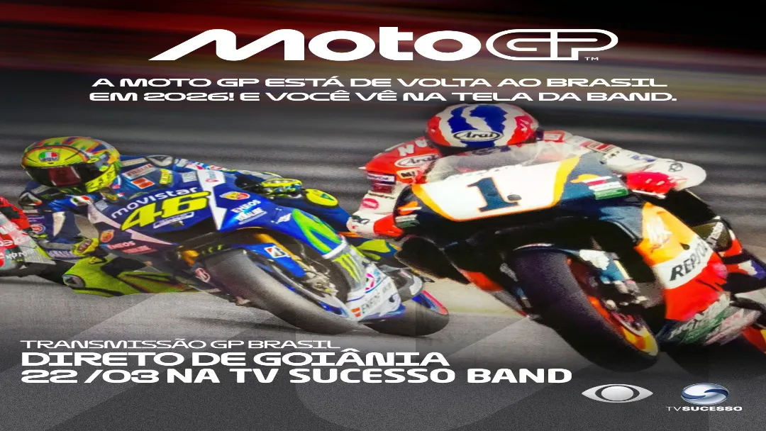 Band transmitirá o GP do Brasil de MotoGP em Goiânia; veja detalhes