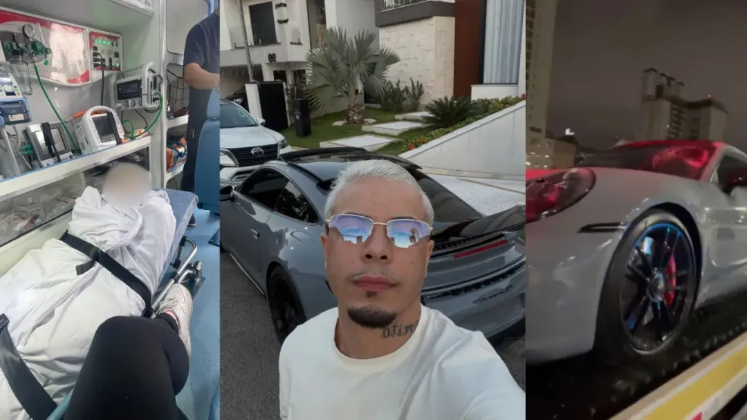 MC Tuto é preso após atropelar jovem com Porsche em Barueri