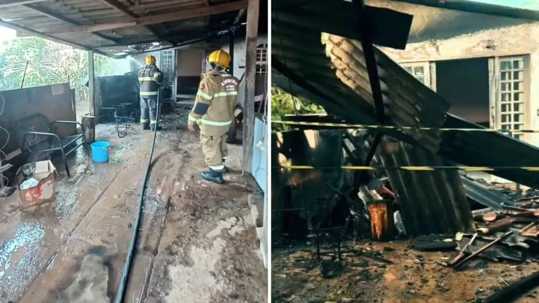 Luziânia: Filho é preso após incendiar casa com os pais de 90 anos dentro