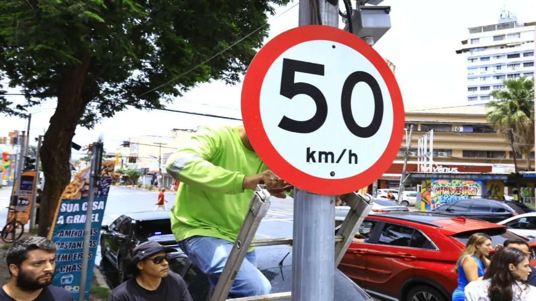 Goiânia Altera Limite de Velocidade para 50 km/h no Centro