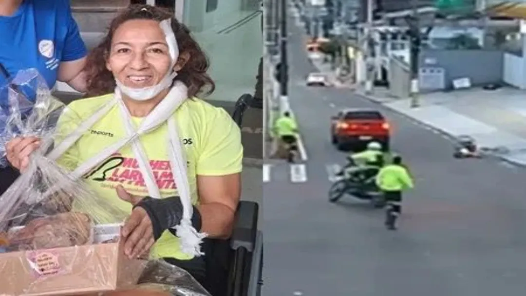 Paratleta é atropelada por motorista bêbado em corrida de rua em Manaus