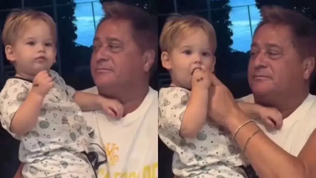 Leonardo e a polêmica do álcool com o neto: Brincadeira ou risco?