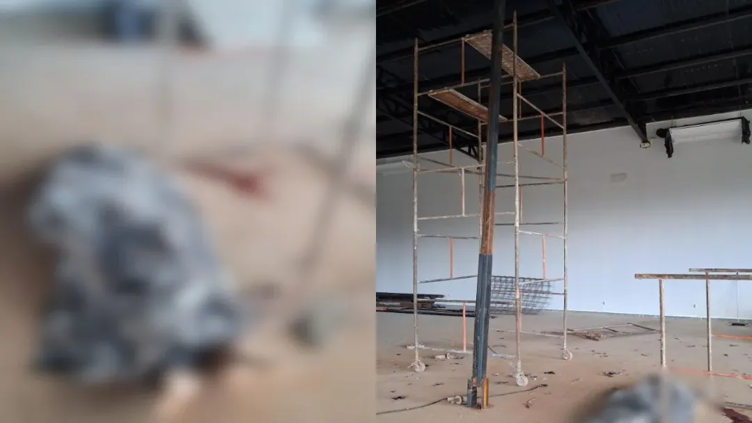 Jovem morre após cair de andaime em obra de Goiânia