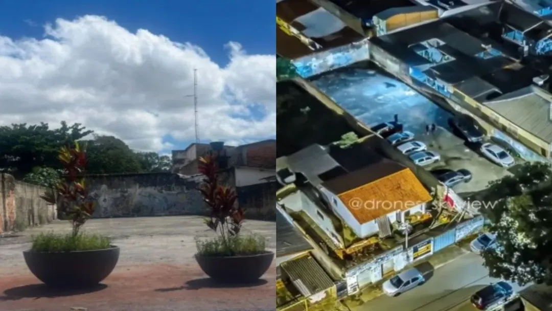Terreno do Césio-137 é bloqueado após virar estacionamento em Goiânia