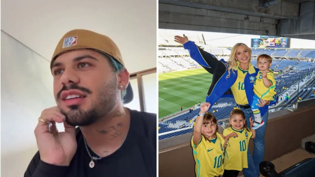 Zé Felipe impõe limite nas viagens dos filhos com Virginia