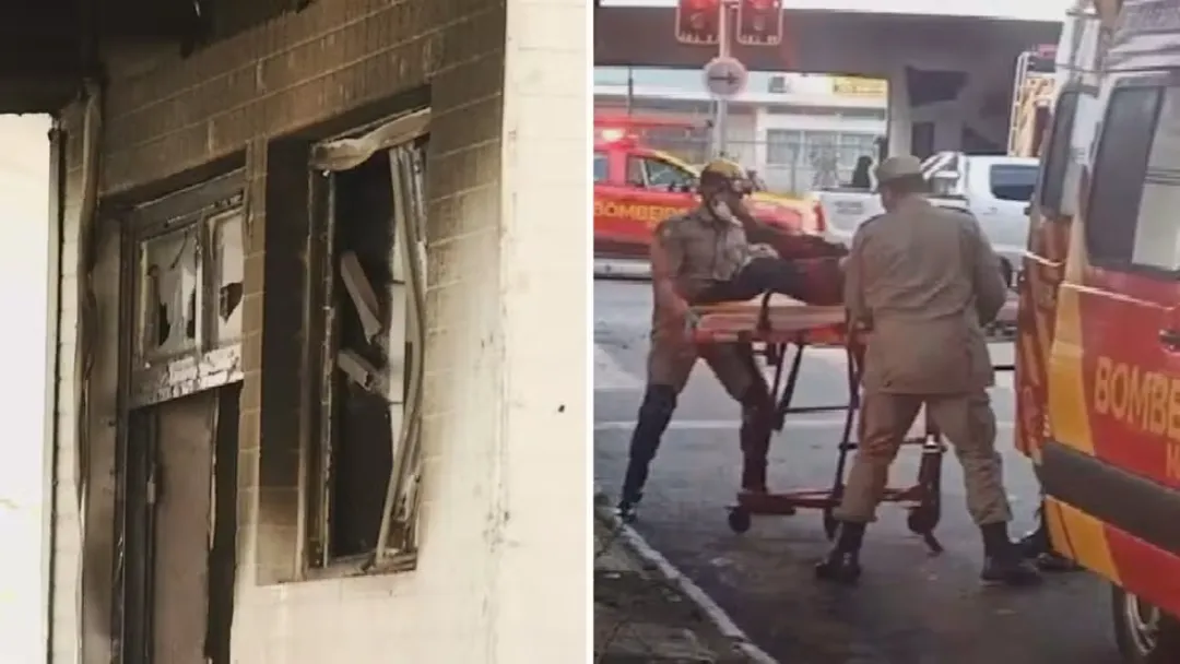 Mulher morre em incêndio em mercado na Avenida Paranaíba