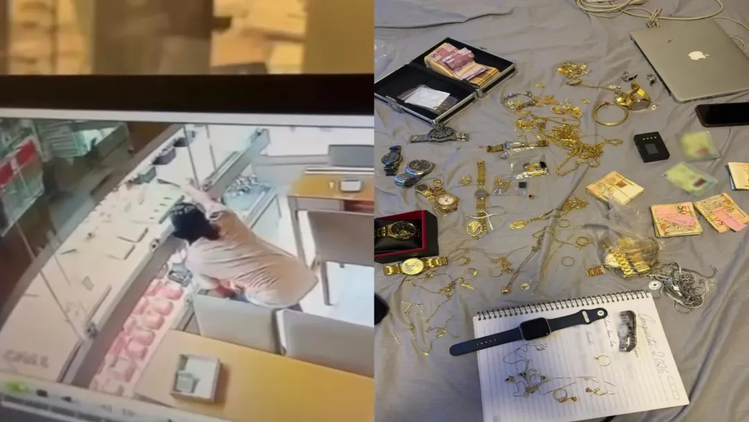 Polícia prende “Piratas de Shopping” suspeitos de furtar joalheria em Goiânia