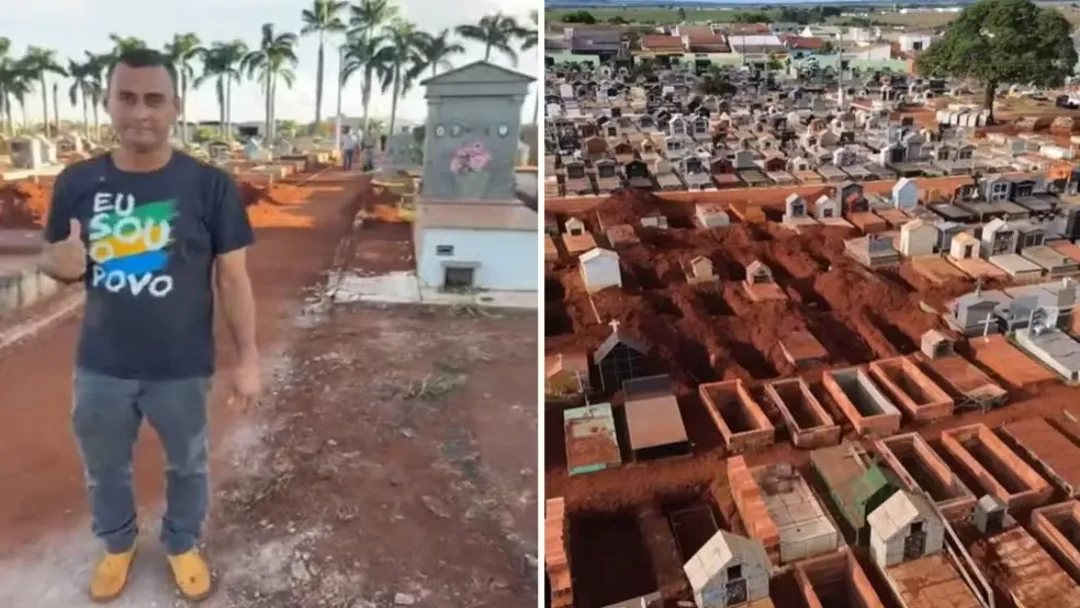 Influenciador Wesley Suspencar é preso após questionar retirada de restos mortais em Rio Verde