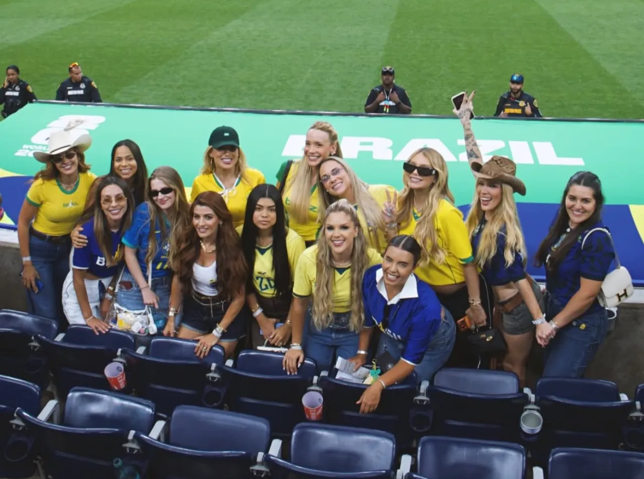 Ausência de Bruna Biancardi em foto de esposas da Seleção chama atenção após vitória do Brasil