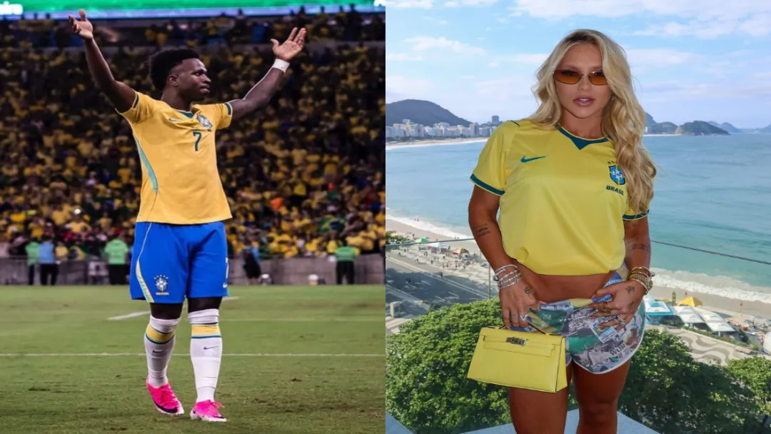 Vini Jr sai em defesa de Virginia após xingamentos da torcida no Maracanã