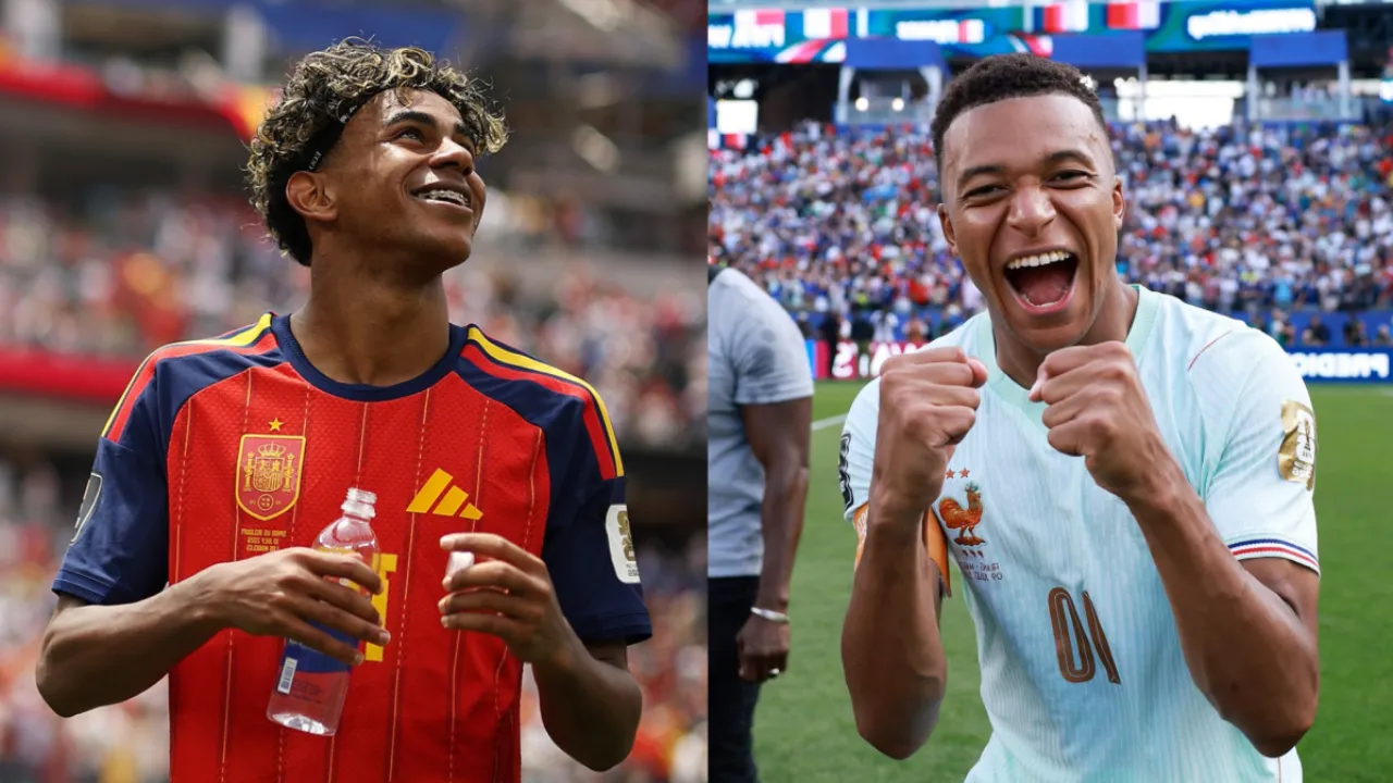 Mbappé e Lamine Yamal duelam por vaga na final da Copa do Mundo; espanhol leva vantagem