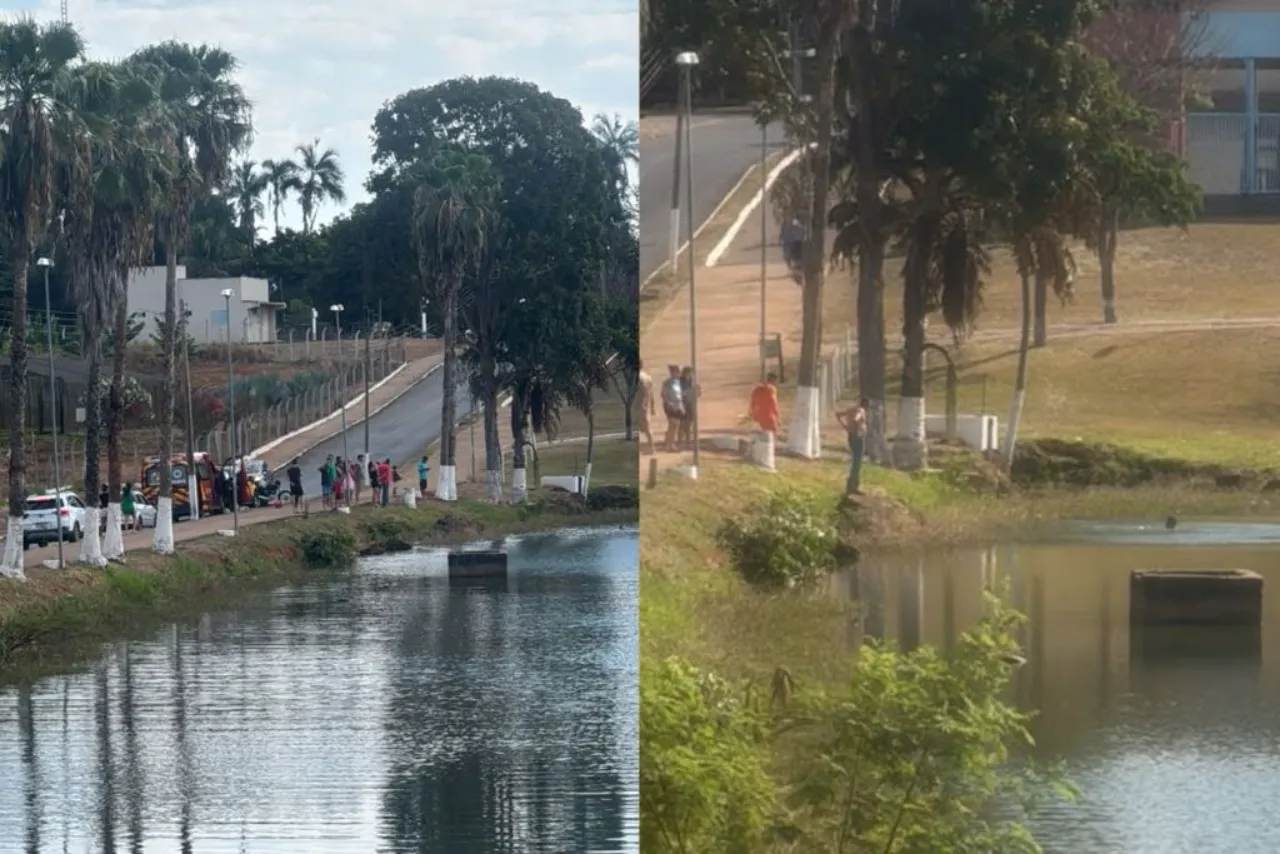 Homem morre afogado após ficar 10 minutos submerso em lago de Pontalina