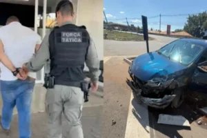 Suspeito de tráfico é preso após perseguição em Goiânia