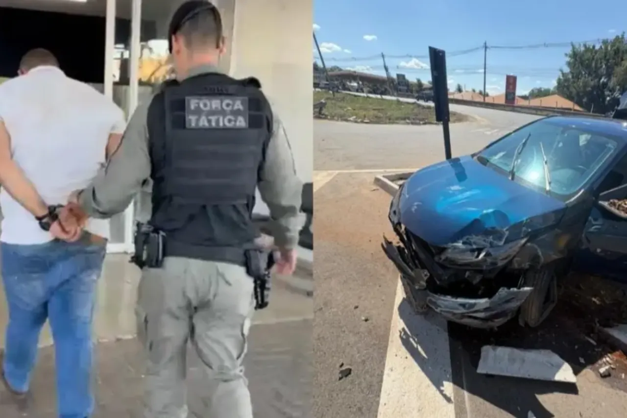 Suspeito de tráfico é preso após perseguição em Goiânia